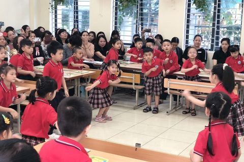 Chuyên đề Quận môn TNXH lớp 1 do cô giáo Lê Thu Trang trường Tiểu học Thành Công B thực hiện