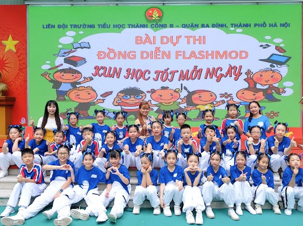 Trường Tiểu học Thành Công B đạt giải Nhì sân chơi đồng diễn Flashmob trong chương trình “Thiếu nhi Việt Nam – Học tập tốt, rèn luyện chăm” năm học 2022-2023